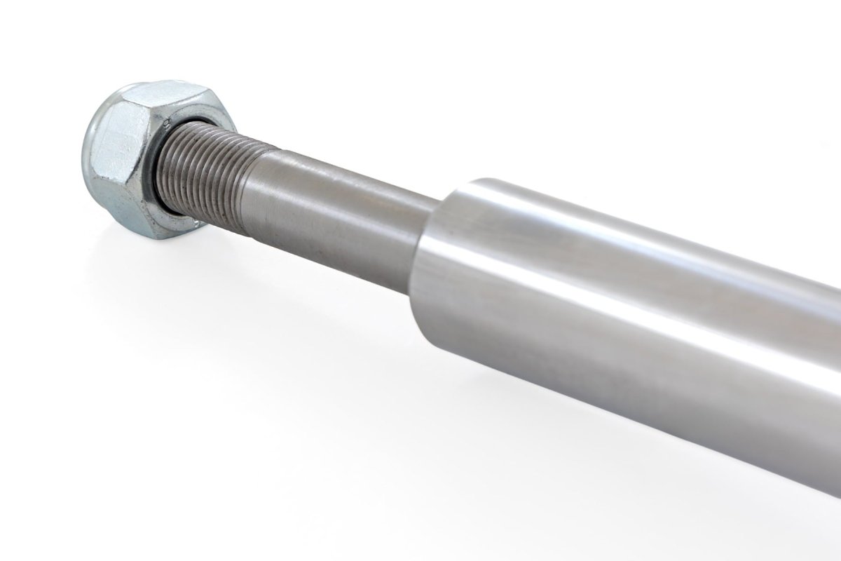 Mercedes Sprinter Van Coilover Suspension Kit - Rough Country - Stock - Metallic Silver - '19-'26
